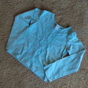 Garnet Hill blue cotton shirt